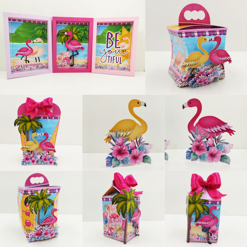 kit festa flamingo
