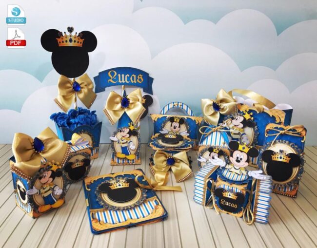 kit festa mickey realeza