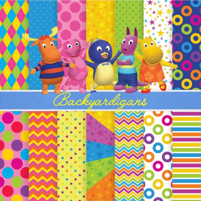 papeis backyardigans