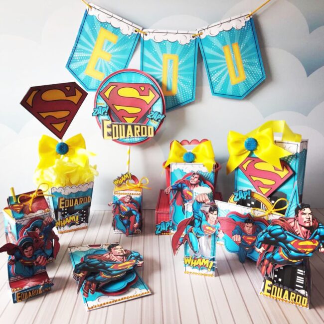 kit festa super homem 1