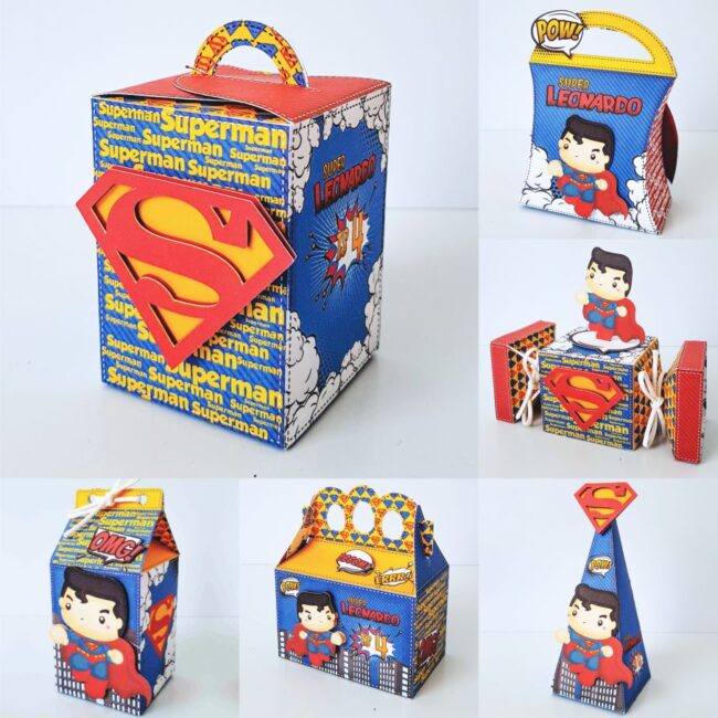 kit festa super man cute